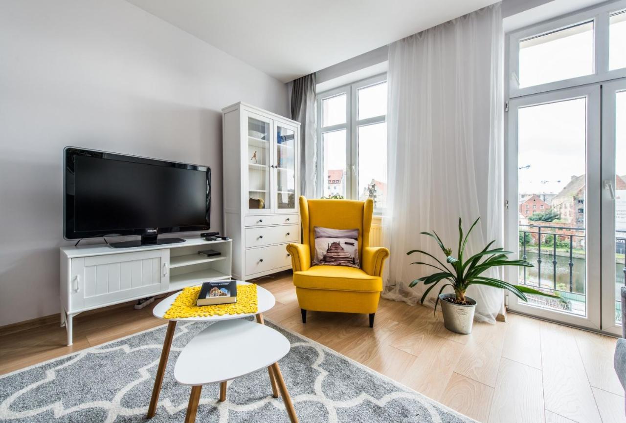 Hello Apartments Amazing River View 4 Bedrooms & Balcony Гданськ Екстер'єр фото